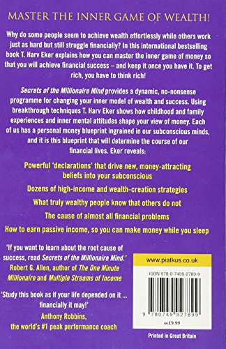 Secrets Of The Millionaire Mind: Think rich to get rich