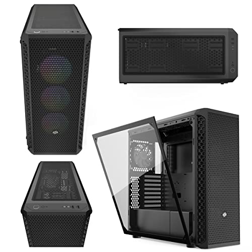 Sedatech PC Pro Gaming Watercooling AMD Ryzen 9 5900X 12x 3.7Ghz, Radeon RX6800 XT 16Gb, 64Gb RAM DDR4, 2Tb SSD NVMe 970 EVO, 3Tb HDD, USB 3.1, WiFi, Bluetooth. Ordenador de sobremesa, sin OS