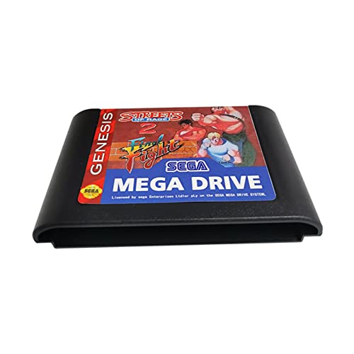seductive GF Lucha Final en la Calle de Rage 2-Cartucho de Juego - Juegos electrónicos 16 bit MD Tarjeta de Juego Apta for CAMARADA Y NTSC Versión GJF (Color : Street of Rage 2)