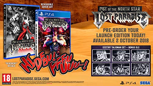 Sega Fist Of The North Star Lost Paradise (FREE STICKERS AND DLC) [Importación inglesa]