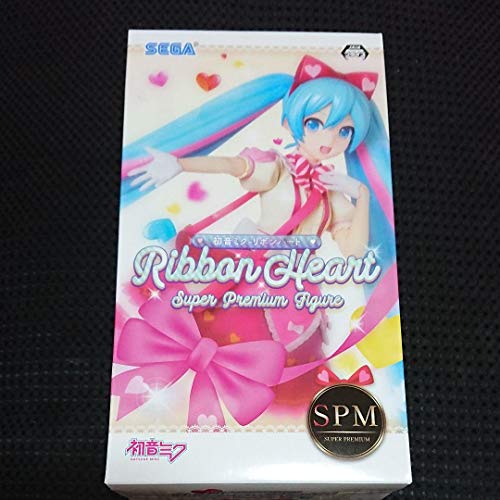 SEGA Hatsune Miku Series Super Premium Figure Hatsune Miku Ribbon Heart 22cm