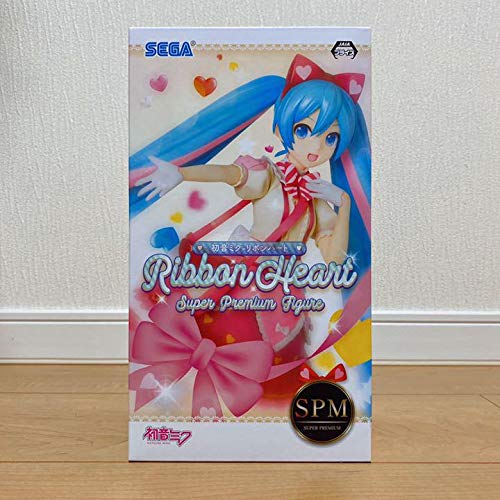 SEGA Hatsune Miku Series Super Premium Figure Hatsune Miku Ribbon Heart 22cm