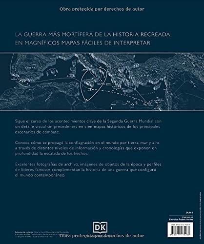 Segunda Guerra Mundial mapa a mapa (Gran formato)