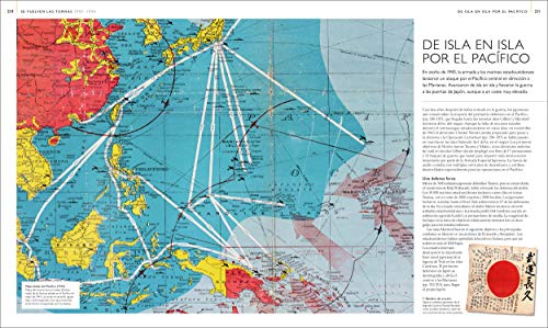 Segunda Guerra Mundial mapa a mapa (Gran formato)
