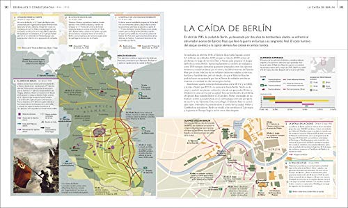Segunda Guerra Mundial mapa a mapa (Gran formato)