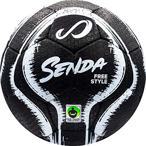 Senda Athletics SFT1015-4BK Street Guantes de Golf, Blanco/Negro, Talla 4