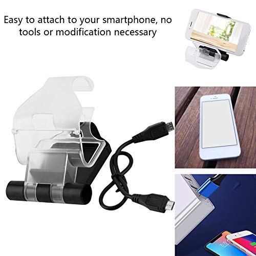 SeniorMar-UK Abrazadera de teléfono móvil para PS4 Soporte de Abrazadera de Control para Playstatio