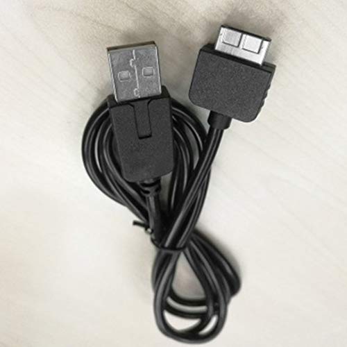 SeniorMar-UK Ashley GAO Cable Cargador de Plomo de Carga USB 2 en 1 para Sony Playstation PS Vita