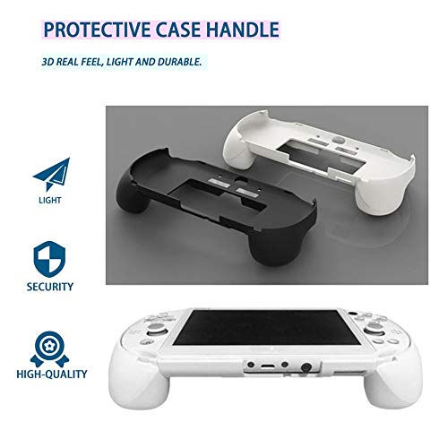 SeniorMar-UK Gamepad Hand Grip Joystick Funda Protectora Cubierta Soporte Controlador de Juego Soporte con Disparador L2 R2 para Sony PS Vita 2000