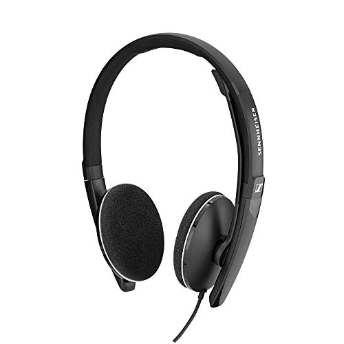 Sennheiser PC 8.2 CHAT, auriculares con cable para casual gaming, e-learning y música, micrófono con cancelación de ruido, control de llamadas, micrófono plegable, alta comodidad: conectividad USB-A
