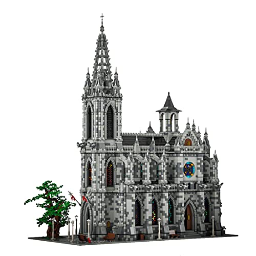 SESAY Kirche Church MOC-29962 - Juego de construcción de bloques de construcción (22007 piezas)
