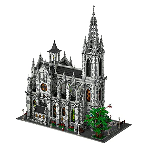 SESAY Kirche Church MOC-29962 - Juego de construcción de bloques de construcción (22007 piezas)