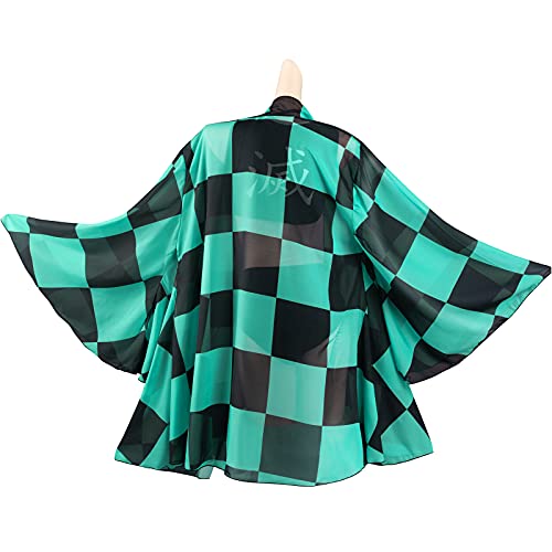 SETHOUS Demon Slayer Tanjiro Traje de baño Cosplay Bikini Tanjiro Traje de baño Anime Traje de baño para Mujer