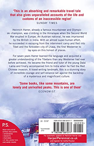 Seven Years in Tibet (Paladin Books) [Idioma Inglés]: Heinrich Harrer