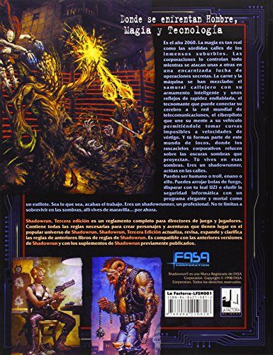 Shadowrun 3ª edición rústica (Rol)