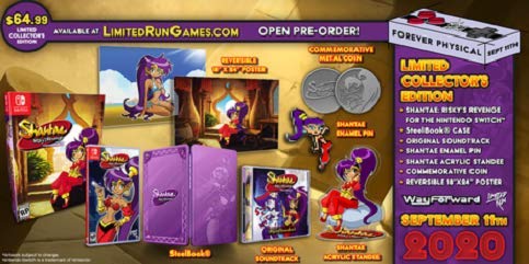 Shantae Risky's Revenge - Limited Collector Edition - Limited Run #084 - Nintendo Switch
