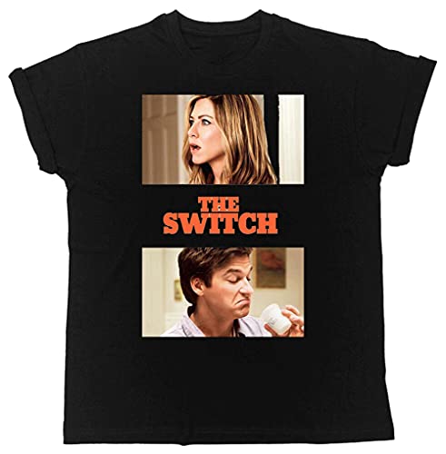 SHANTOU Men's Summer T-Shirt Cool The Switch Movie Poster Tshirt Unisex Black Mens T Shirt Black-S