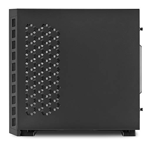 Sharkoon NIGHT SHARK RGB - Caja de Ordenador, PC Gaming, Semitorre ATX, Negro