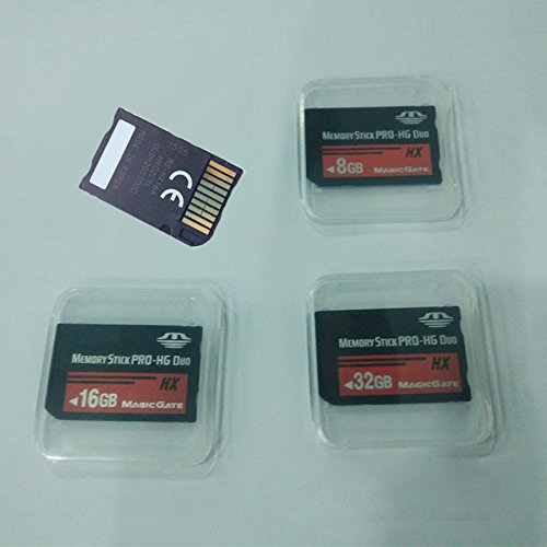 SHEAWA Memory Stick MS Pro Duo - Tarjeta de memoria para Sony (8 GB, 16 GB, 32 GB, PSP y Cybershot (32 GB)