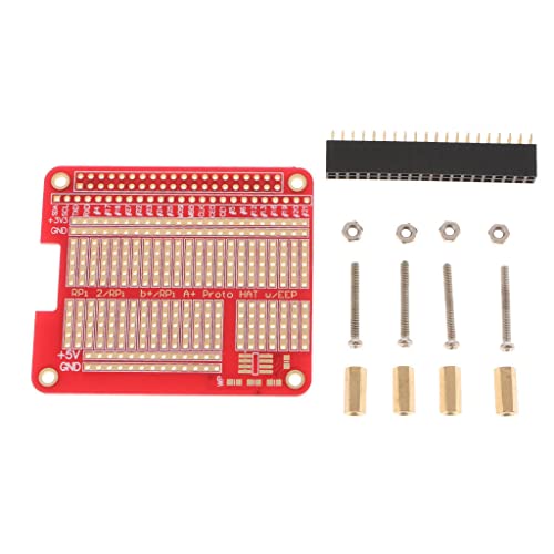 Shiwaki Prototype HAT Shield para El Kit de Soldadura Raspberry Pi 2 Compatible con B + / a +