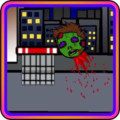 SHOOT THE ZOMBIE HEAD (a basketball net shot game)