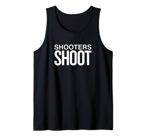 Shooters Shoot Sports Fan Baloncesto Fútbol Camiseta sin Mangas