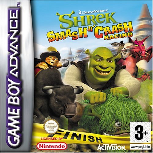 Shrek Smash n' Crash Racing (GBA) by ACTIVISION