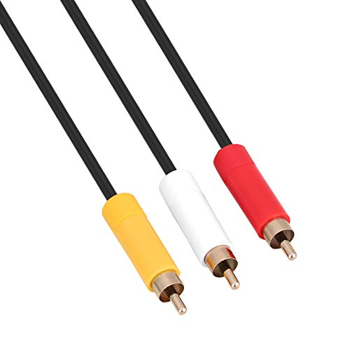 SHYEKYO Cable de Audio y Video 1.8M Component AV Cable, Game Accessory, para Xbox 360 Slim, para AV Game Console