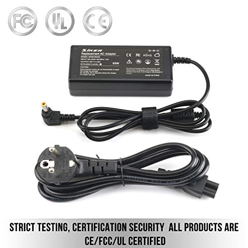 SiKER 65W 45W Cargador del Adaptador del Ordenador portátil de AC para ASUS X550C X551C X551M X552C X555l X751n X401 X401A X401U X501A X501CA X550L X550CA X550ZA X551CA