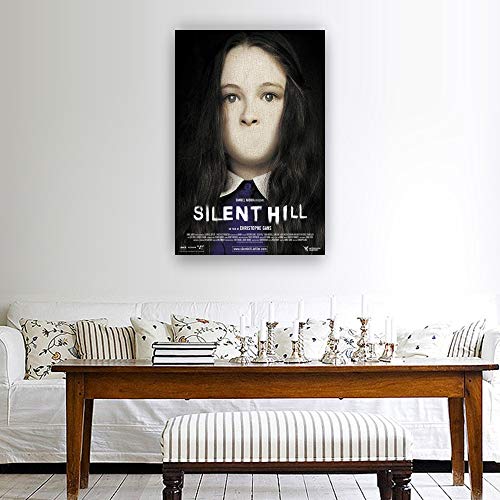 Silent Hill - Póster de película de terror para sala de estar, arte moderno para dormitorio, pintura de cocina en la pared (sin marco, 40 x 60 cm)