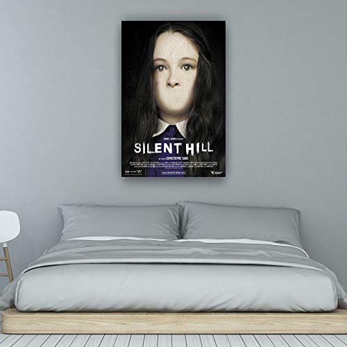 Silent Hill - Póster de película de terror para sala de estar, arte moderno para dormitorio, pintura de cocina en la pared (sin marco, 40 x 60 cm)