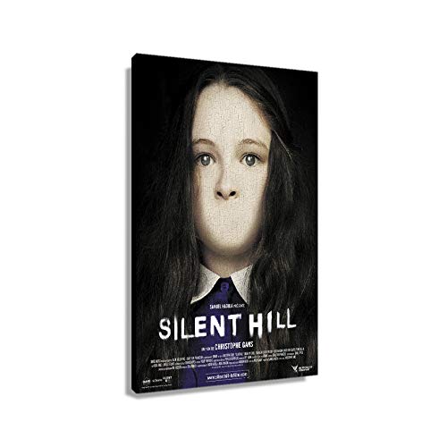 Silent Hill - Póster de película de terror para sala de estar, arte moderno para dormitorio, pintura de cocina en la pared (sin marco, 40 x 60 cm)