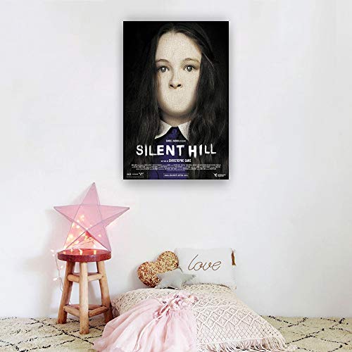 Silent Hill - Póster de película de terror para sala de estar, arte moderno para dormitorio, pintura de cocina en la pared (sin marco, 40 x 60 cm)