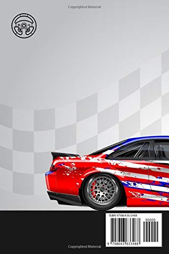 SIM RACING NOTEBOOK: Racing Simulator Games Journal - Lined & Dot-Grid Pattern for Notes and Sketches | Keep notes on circuits, Car setup and Lap Times to improve your driving