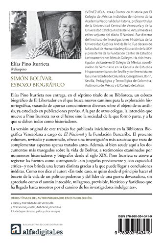 Simón Bolívar: Esbozo biográfico