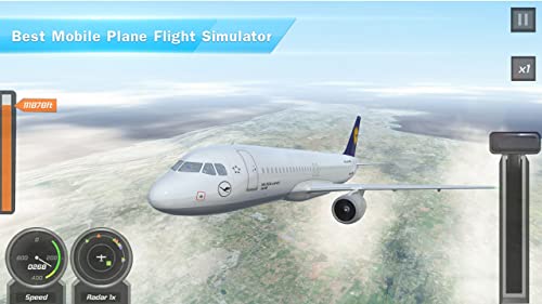 Simulador de vuelo del avión real 2020