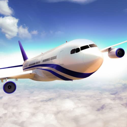 Simulador de vuelo del avión real 2020