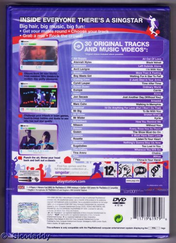 SingStar Rock Ballads - Solus (PS2)