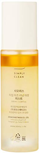 SIORIS Time Is Running Out Mist Bruma Hidratante Facial, Transparente, 100 Mililitros