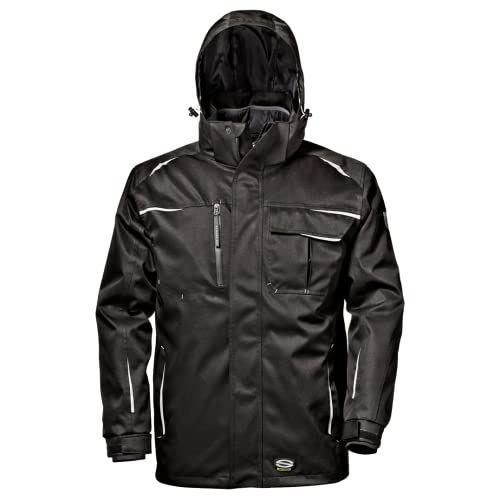 Sir Safety System MC4713Z94X"Trial" Chaqueta, Negro, Talla 4X