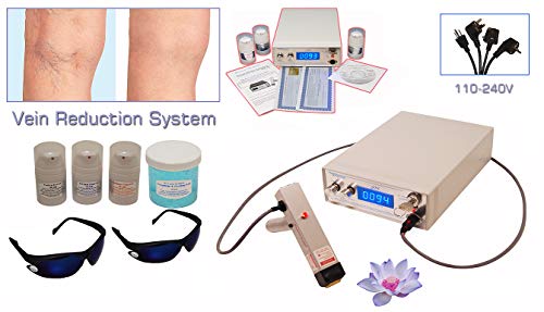 Sistema de eliminación de venas de arañas y verificaciones para piernas, cara, nariz.