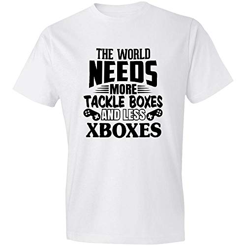 Situen The World Needs More Tackle Boxes and Less XBoxes, Kids Games, Birth-Day Gift, Best Gift For Men Women T-Shirt,Gift