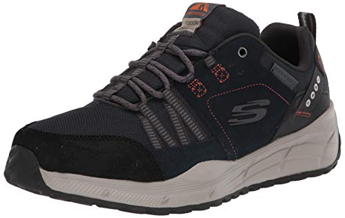Skechers Equalizer 4.0 TRX, Zapatillas de Trekking Hombre, Multicolor (NVY Black Leather/Mesh/Synthetic/Black Trim), 41 EU