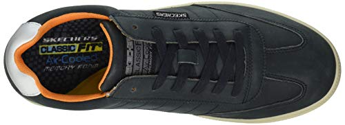 Skechers Placer Breacher, Zapatillas Hombre, Azul Marino, 44 EU