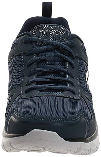 Skechers Track-scloric 52631-nvy, Zapatillas Hombre, Azul (Navy 52631/Nvy), 45 EU