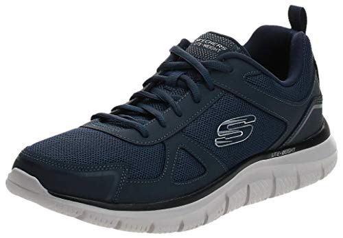 Skechers Track-scloric 52631-nvy, Zapatillas Hombre, Azul (Navy 52631/Nvy), 45 EU