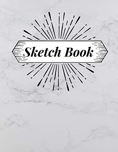 Sketch Book: A Notebook for Sketching or Doodling 120 pages: Size = 8.5x11 inches (Marble Surface Cover)