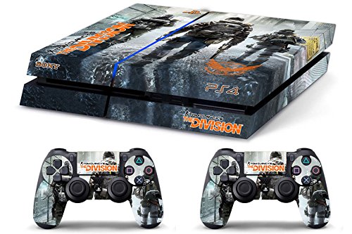 Skin PS4 HD TOM CLANCY'S THE DIVISION - limited edition DECAL COVER ADHESIVO playstation 4 SONY BUNDLE