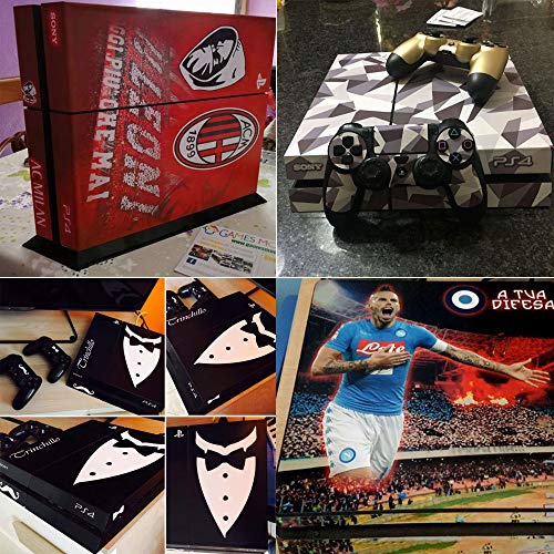 Skin PS4 SLIM HD - PALERMO ULTRAS FÚTBOL - limited edition DECAL COVER ADHESIVO playstation 4 SLIM SONY BUNDLE