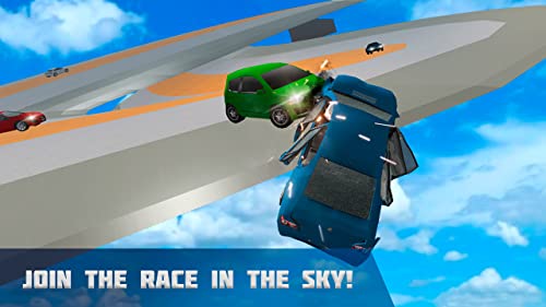 Sky Car Derby Race 3D: Extreme Driving Simulator | Car Destruction Simulator Accident Games Crash Of Cars Destroy Car